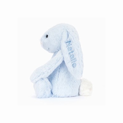 Jellycat Bashful Blue Bunny Medium Australia | 658142GKA